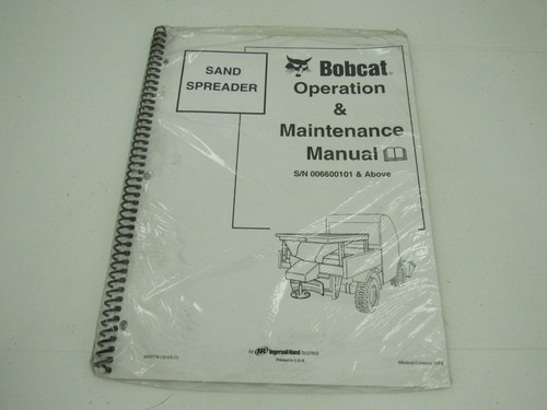 Bobcat spandisabbia manuale - spandisabbia,