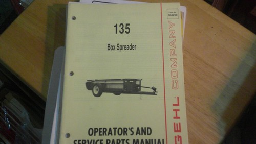 Gehl 135 box spandiconcime - box,